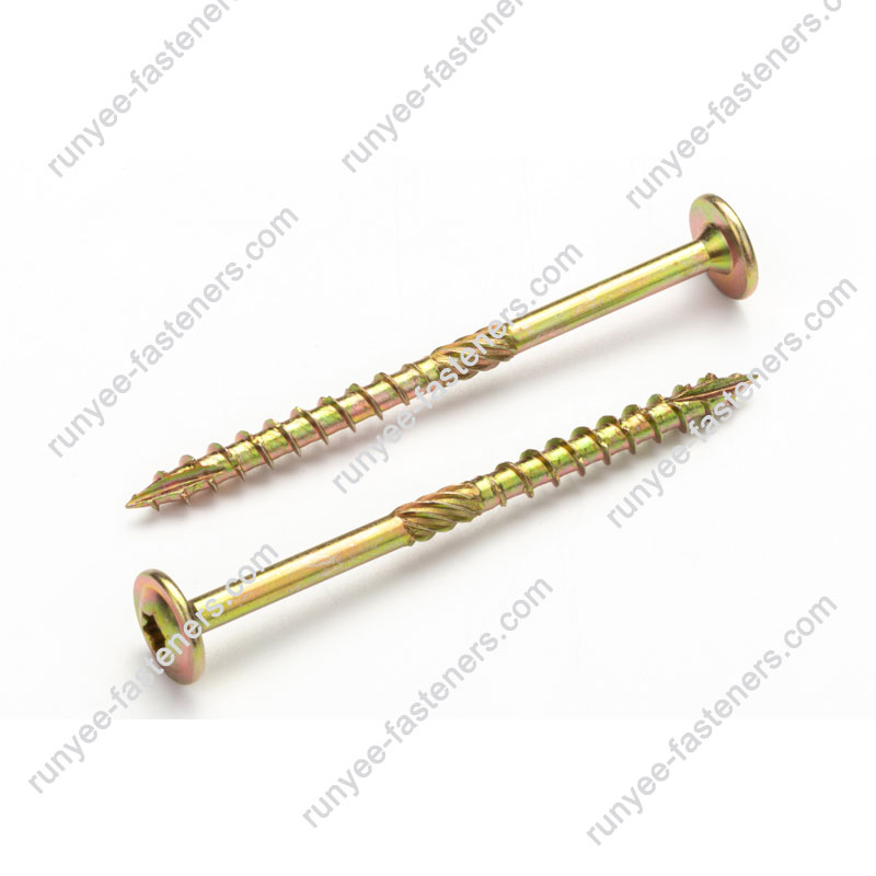 Wafer Head Wood Construction Screw T17: ขั้วต่อโครงสร้างไม้วิเศษ!