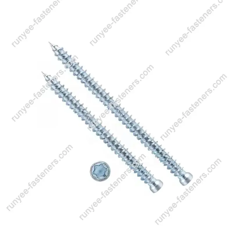 Anti Crack Concrete Screw Anchor With Torx Drive