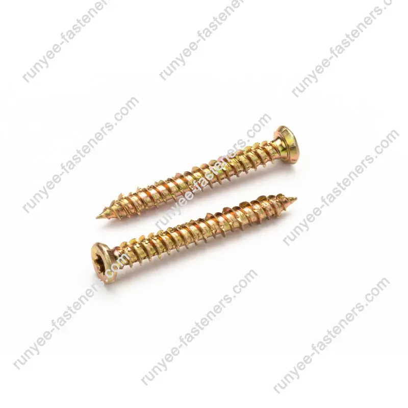 สกรูก่ออิฐหัวแบน Torx สำหรับโครงการอาคาร